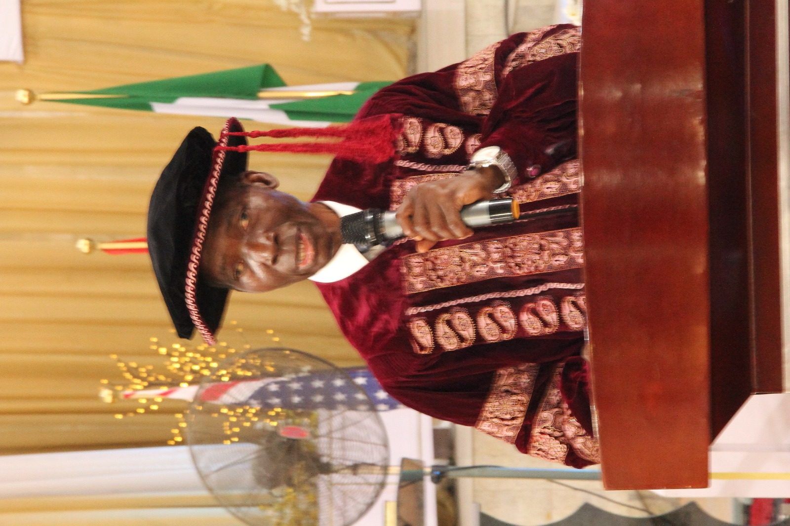 Prophet Kumuyi, President and Founder welcome address portrait
